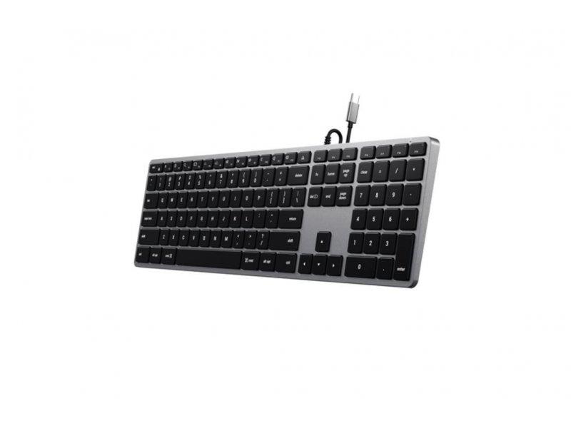SATECHI ST-UCSW3M Slim W3 Tastatura, Žična, US, Siva