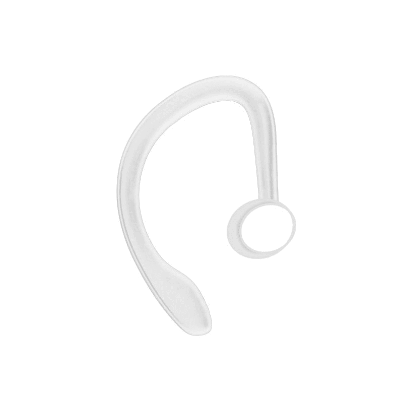 Silikonski držač za uvo za Bluetooth slušalicu levi beli