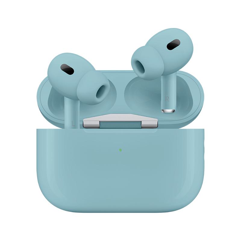 Slušalice Bluetooth Airpods Pro svetlo plave