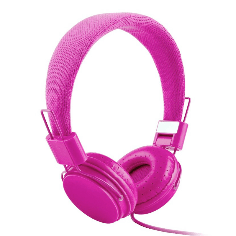 Slušalice Extra Bass EP05 tamno roze