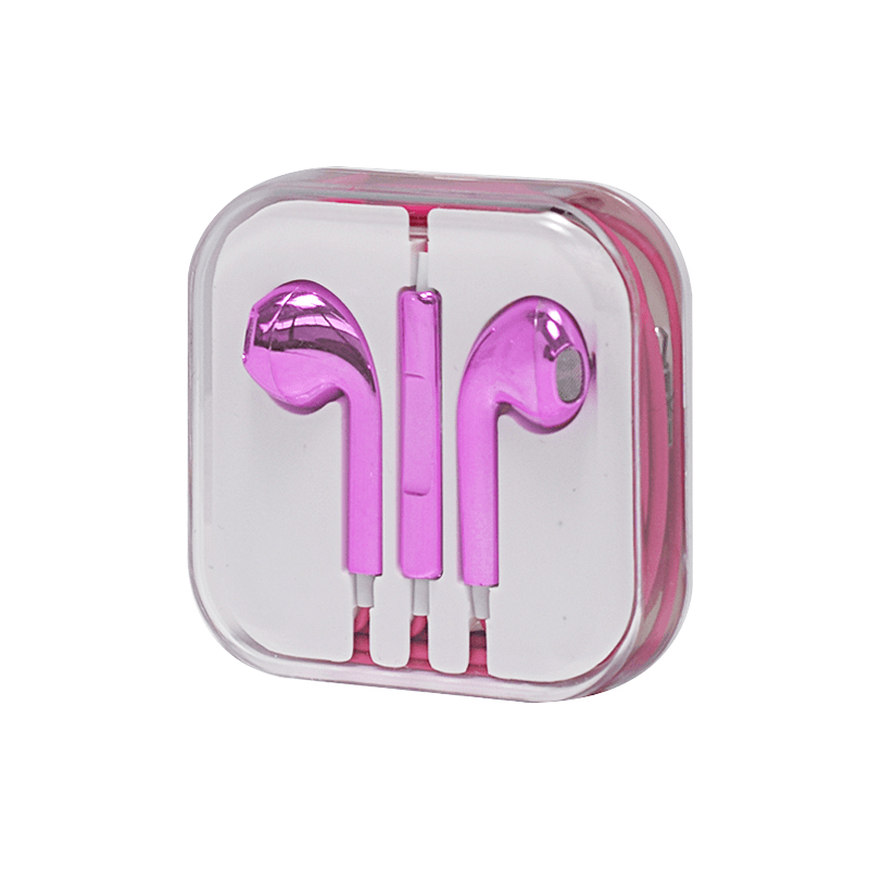 Selected image for Slušalice za iPhone metalik pink 3,5mm