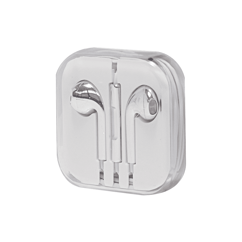 Selected image for Slušalice za iPhone metalik srebrne 3,5mm