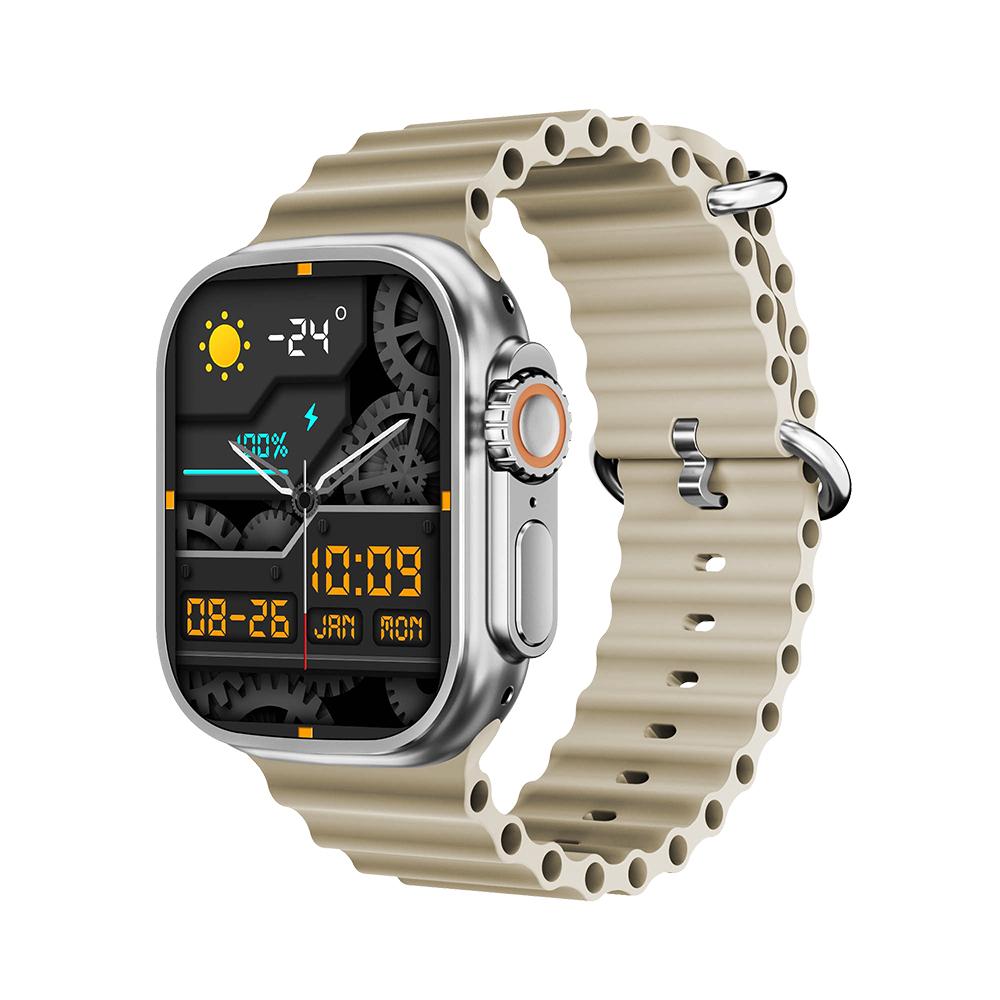 Smart watch KW900 ULTRA2 srebrni (silikonska narukvica)