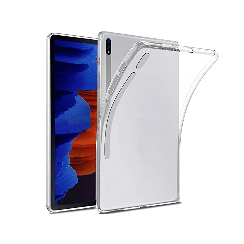 TERACELL Maska za telefon Skin za Samsung Tab S7 Plus 12.4 in (2020) T970/ S7 FE T730/ T790/ T735/ T930(2021)/ S8+ transparent
