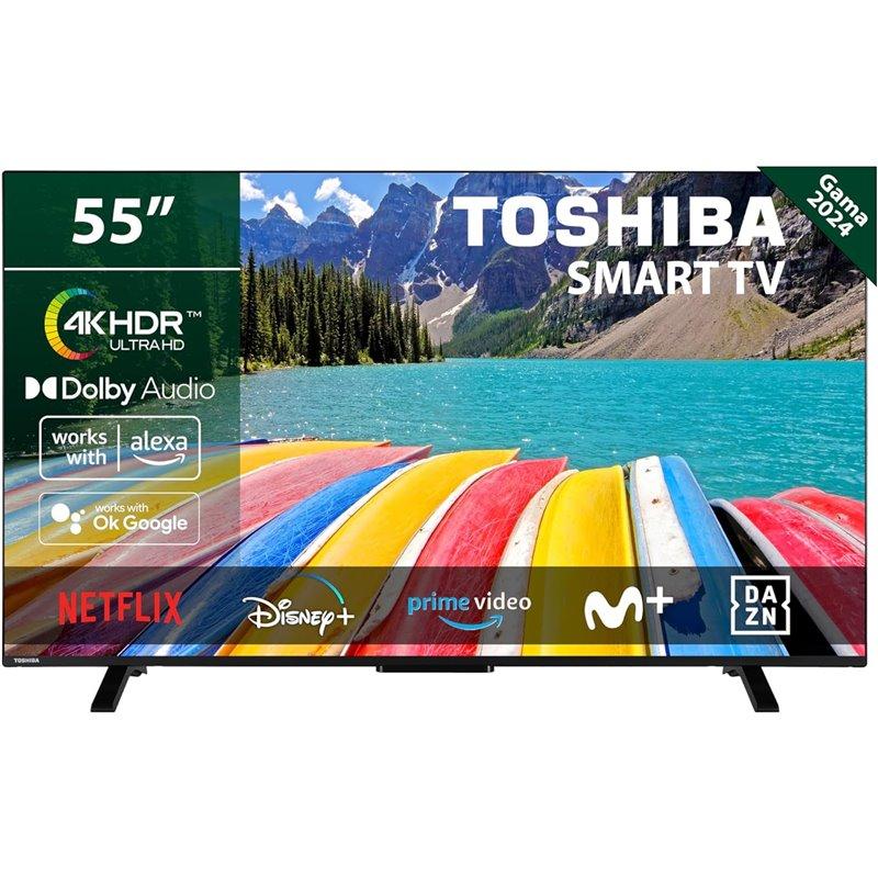 Toshiba Televizor 55UV2363DG 55", Smart, 4K, DLED, UHD, Vidaa, Crni