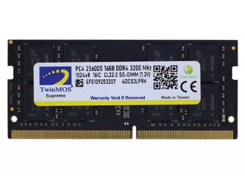 TWINMOS MDD416GB3200N SODIMM 16GB DDR4, 3200MHz