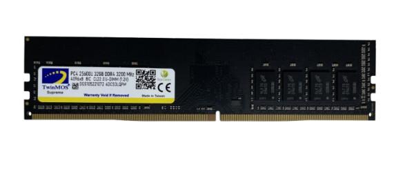 TWINMOS RAM DDR4 16GB 3200MHz MDD416GB3200D