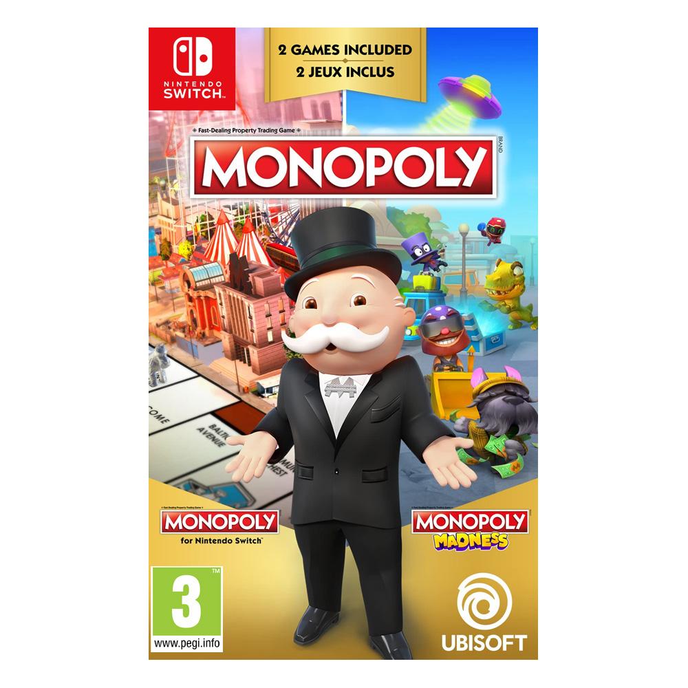 Selected image for UBISOFT ENTERTAINMENT Igrica Switch Monopoly + Monopoly Madness