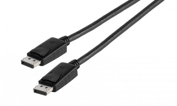 VIVANCO Video kabl DisplayPort M/M, 1.8 m, Crni