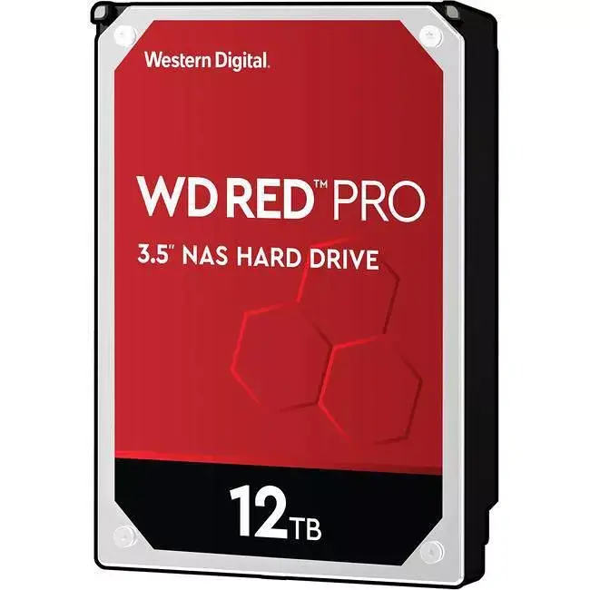 Selected image for WESTERN DIGITAL Hard disk WD120EFBX Red Plus NAS 12TB 3.5" 256MB 7200rpm