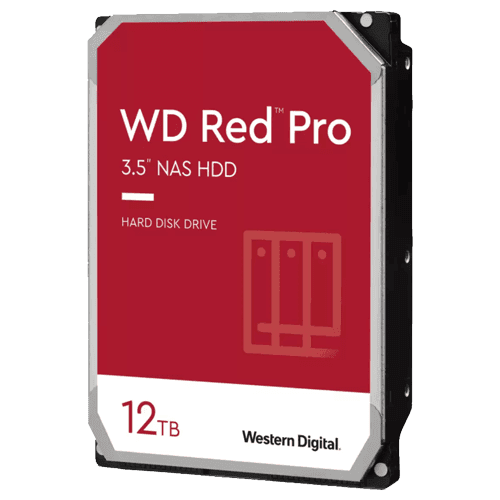 Selected image for WESTERN DIGITAL Hard disk WD121KFBX Red Pro 12TB 3.5" SATA III 256MB 7200