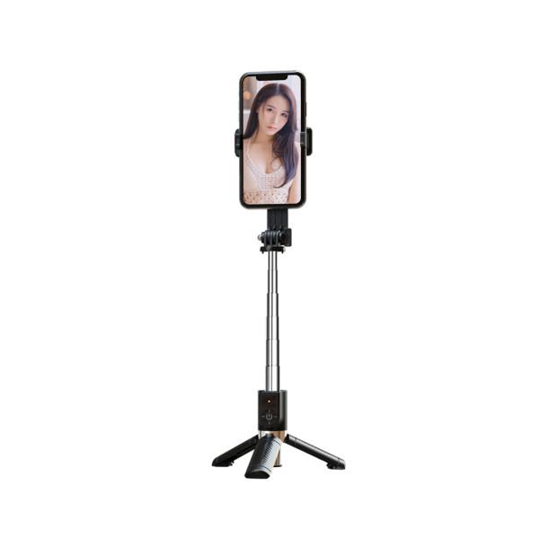 Selected image for XO SS10 Selfie štap sa podesivim stativom, 80cm, Crni