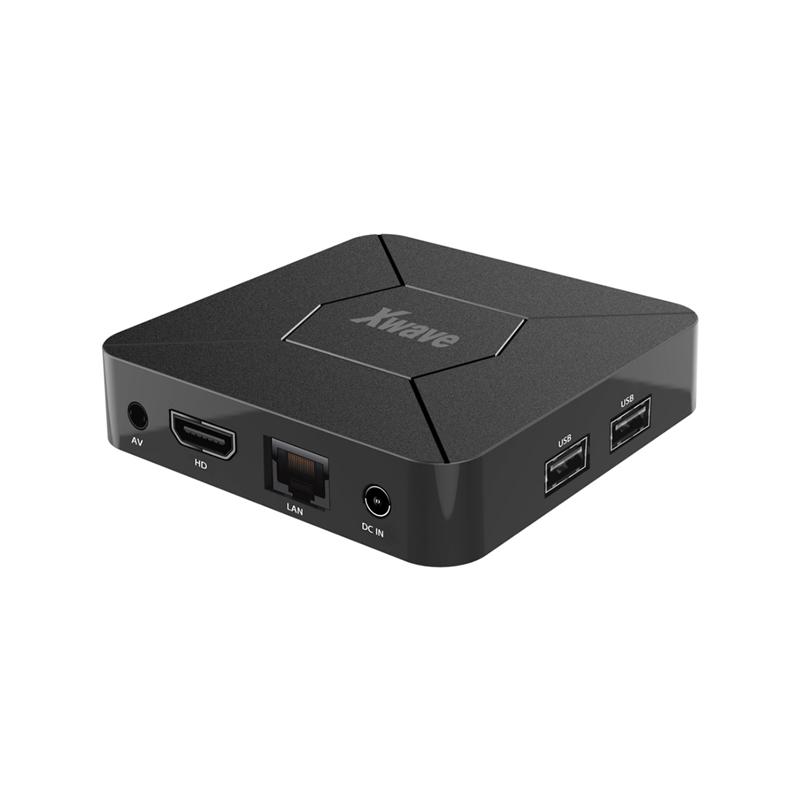 Selected image for XWAVE Smart TV Box Q5 QuadCore/Allwiner IK316/4K/Android10/2GB/16GB/HDMi/RJ45/Wireless/2xUSB/AV 3.5mm crni