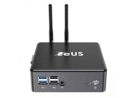 Selected image for ZEUS Mini PC računar MPI10-i323 i3-1115G4 2C 4.1 GHz/DDR4/LAN/Dual WiFi/BT/HDMI/DP/USB C/ext ANT crni