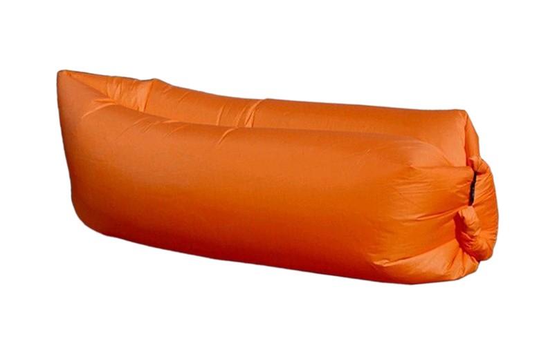 DENIS Ležaj na naduvavanje 185x75x50 cm narandžasti