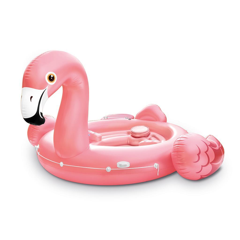 INTEX Dušek za vodu 57267EU Flamingos roze