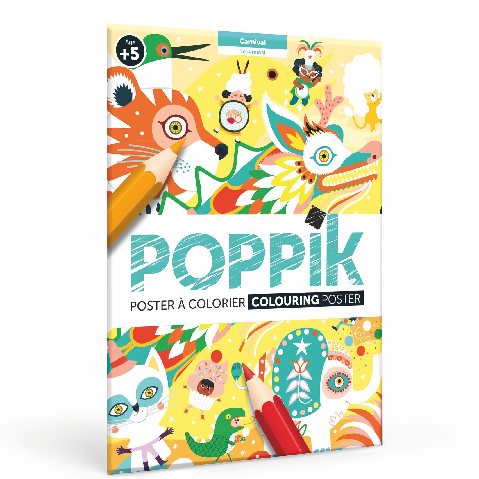 Selected image for POPPIK Poster za bojenje Karneval