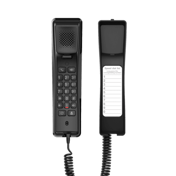 FANVIL Fiksni telefon VoIP H2U crni
