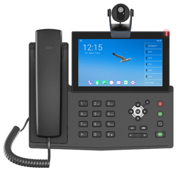 FANVIL Fiksni telefon VoIP X7A crni