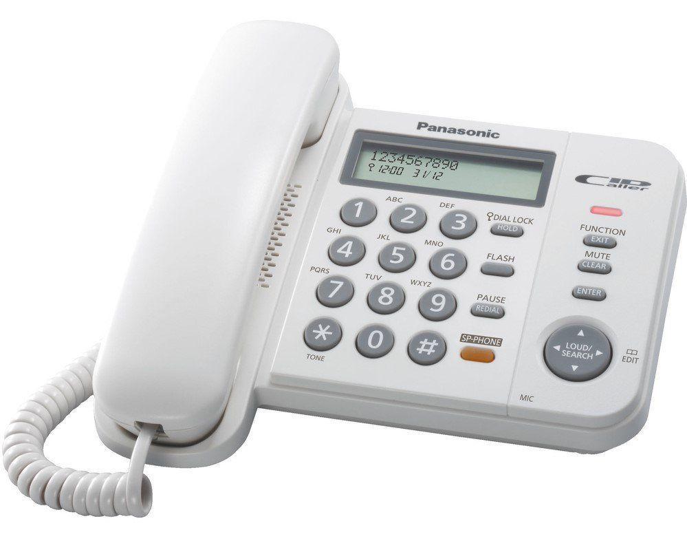 PANASONIC Fiksni telefon KX-TS580FXW