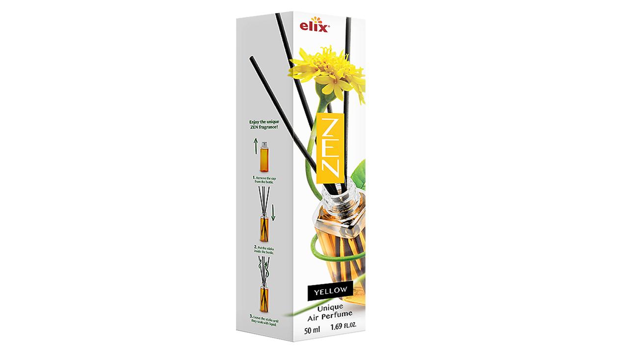 ELIX Mirisni osveživač za prostorije štapići žuti 50ml