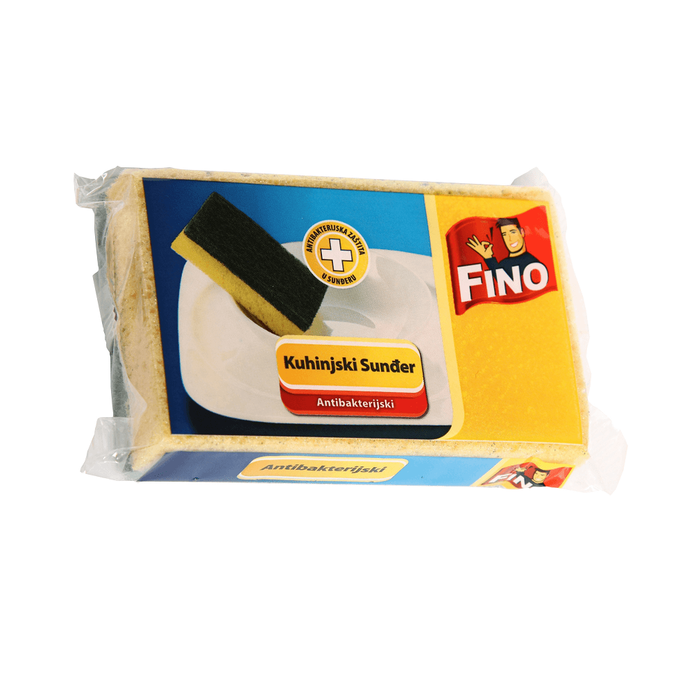 FINO Antibakterijski sunđer žuti
