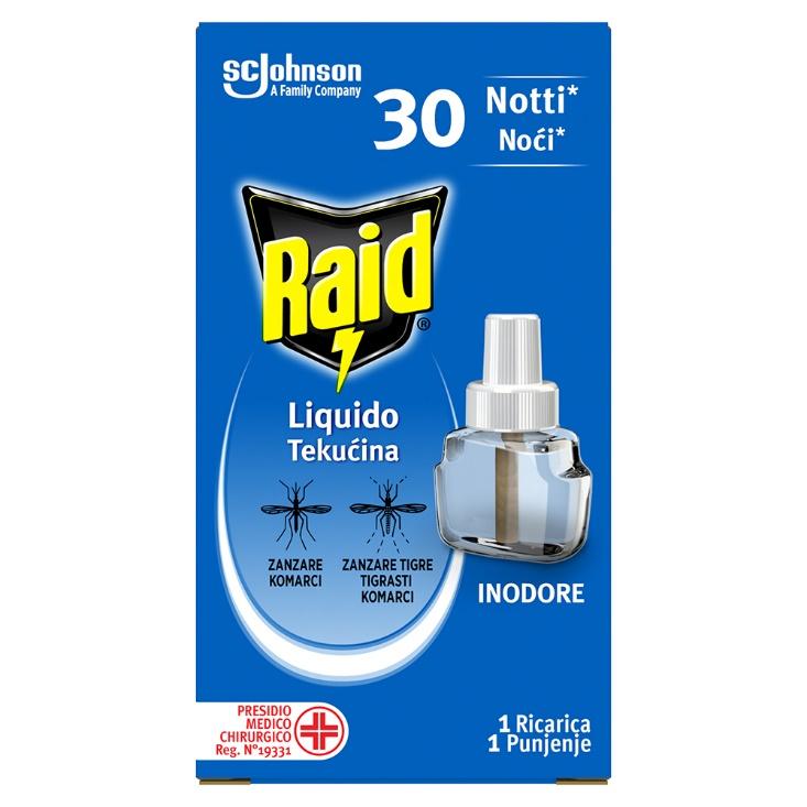 RAID Tečnost za električni aparat protiv komaraca 30 noći