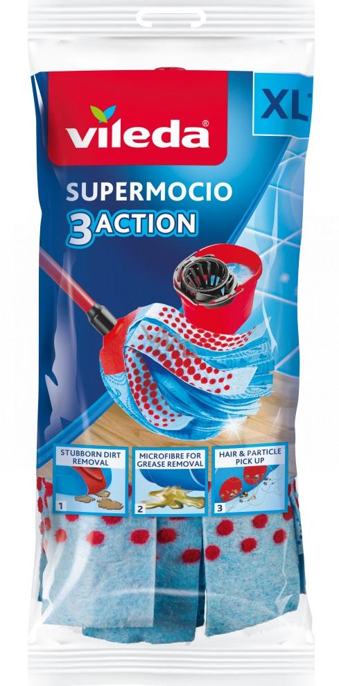 Selected image for VILEDA Rezervna krpa za čišćenje Super Mocio plava