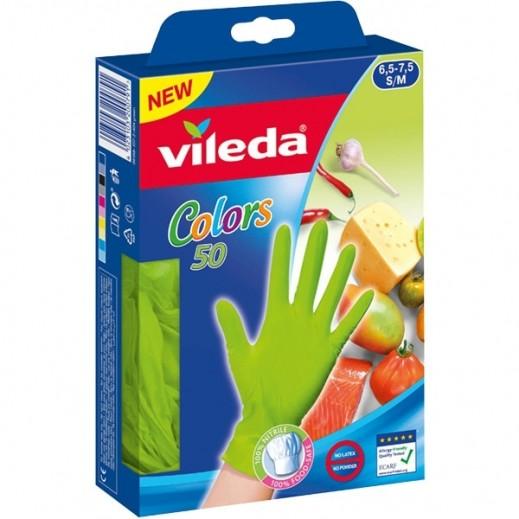Selected image for VILEDA Rukavice Multi Sensitive 50/1 M/L zelene