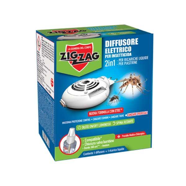 ZIG ZAG Električni isparivač protiv komaraca + tečnost 30 ml