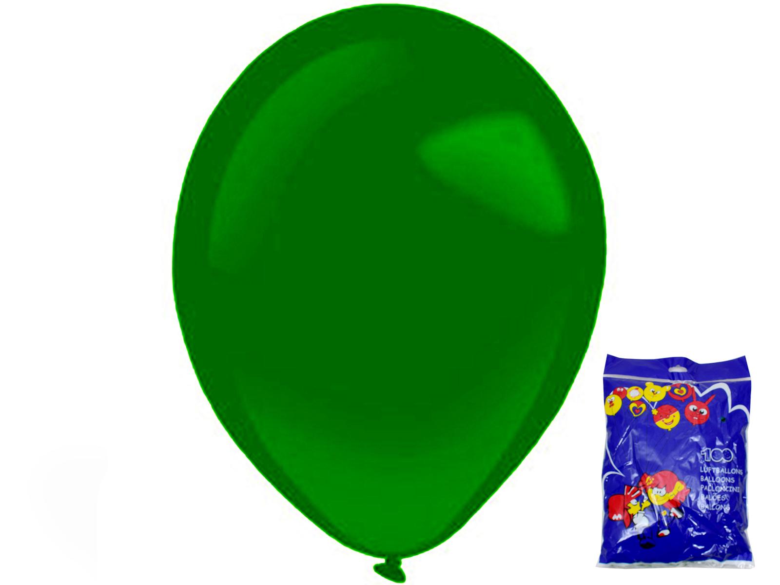 Baloni 30cm 100/1 zeleni