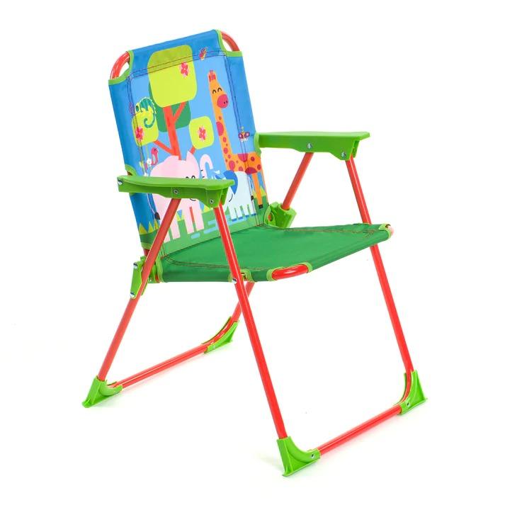 KINDER HOME Dečija sklopiva stolica sa naslonom šarena
