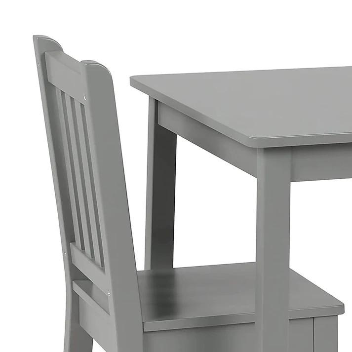 Selected image for KINDER HOME Dečiji drveni sto sa 2 stolice šareni