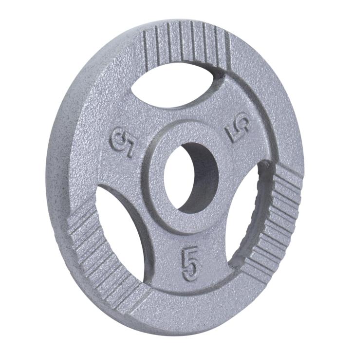 Selected image for GORILLA SPORTS Disk 5kg 50mm sivi