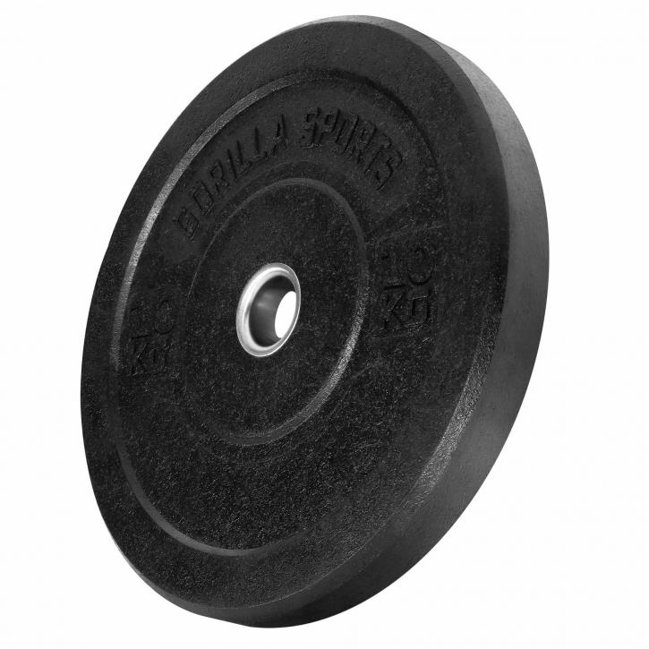 Selected image for GORILLA SPORTS Olimpijski bumper teg HI-TEMP 10 kg