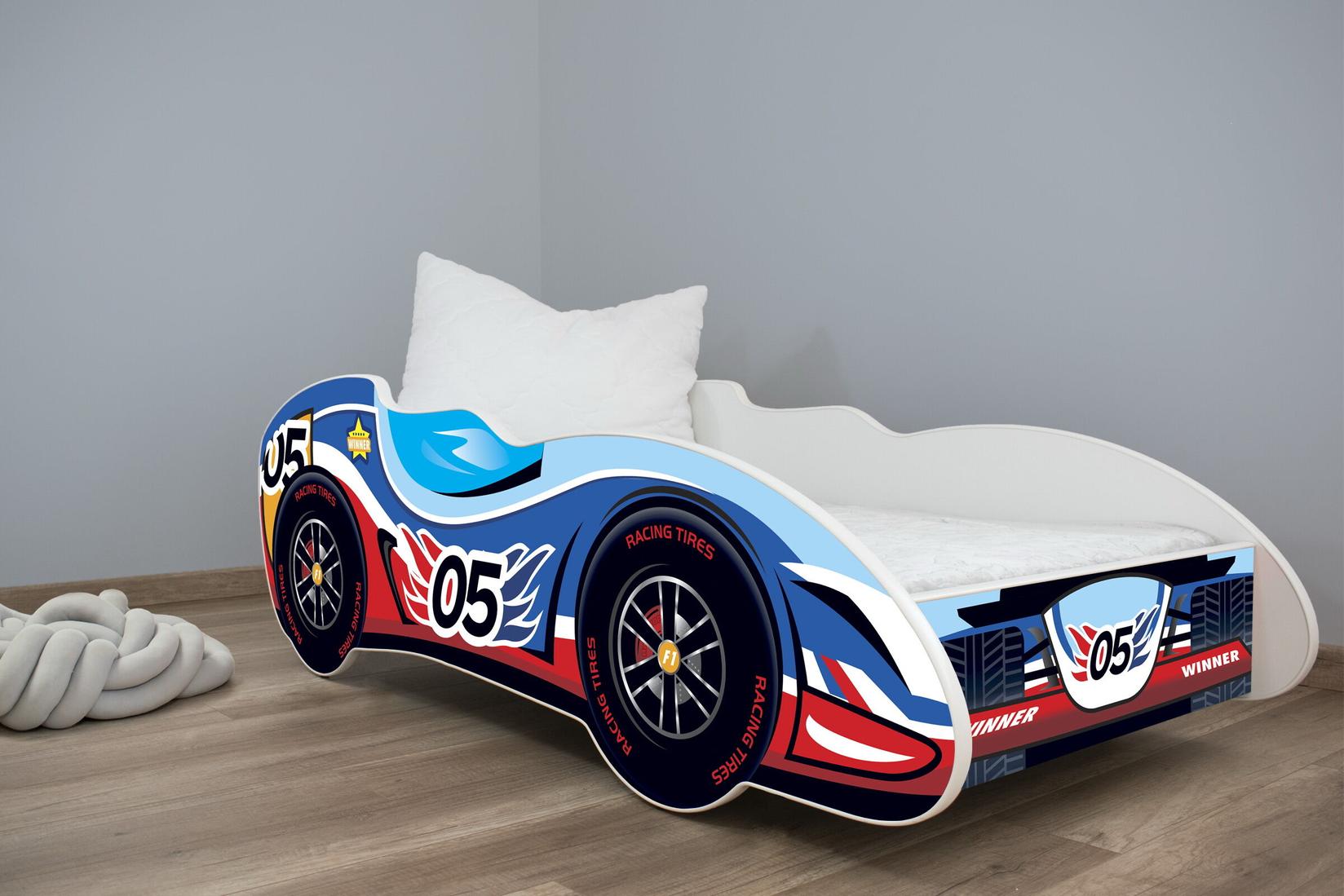 Slike Dečiji krevet 140x70cm (Formula 1) 05 CAR