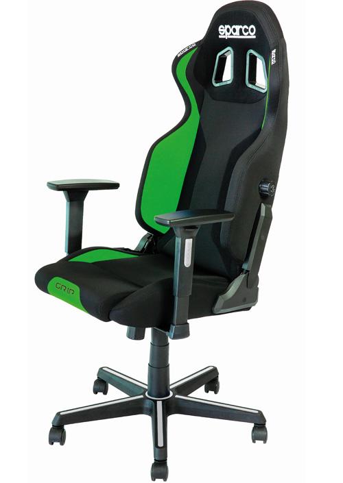 SPARCO Gaming/office Stolica Grip zelena