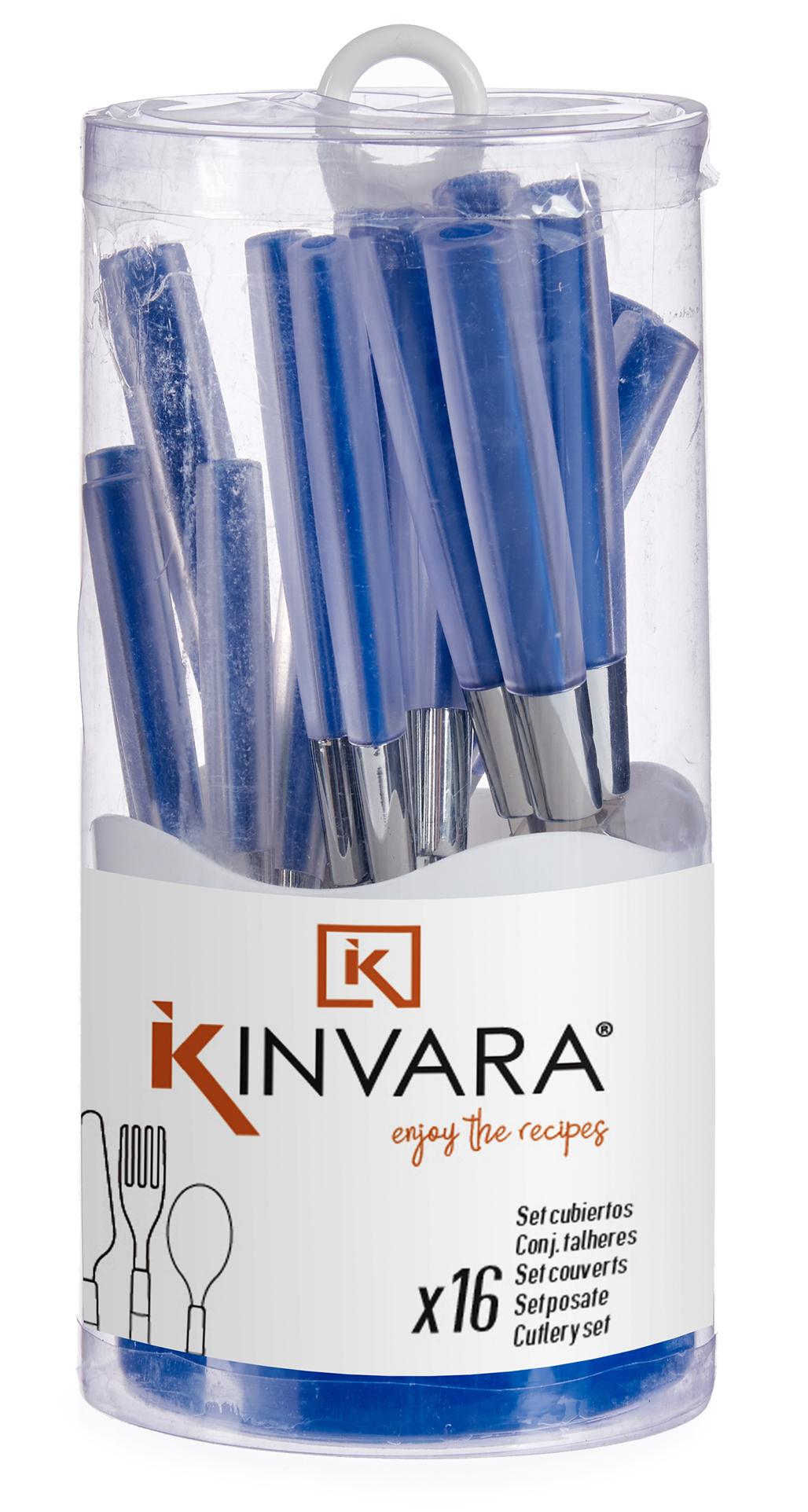 Selected image for KINVAR Set pribora za jelo 16/1 plavi