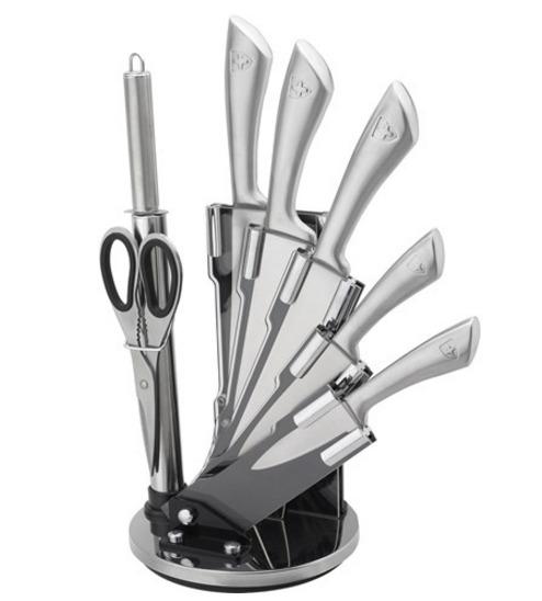 ROYALTY LINE Set kuhinjskih noževa 8/1 RL-KSS600 sivi