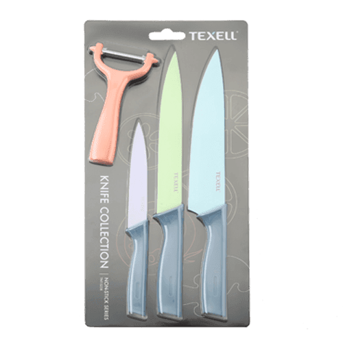 TEXELL Set 3 noža i ljuštač TNT-S238