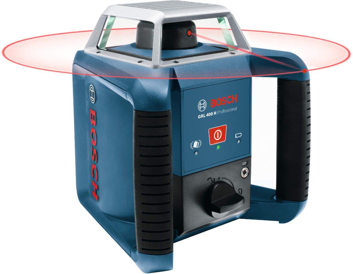 BOSCH Rotacioni laser + LR 1 prijemnik u koferu GRL 400 H 0601061800