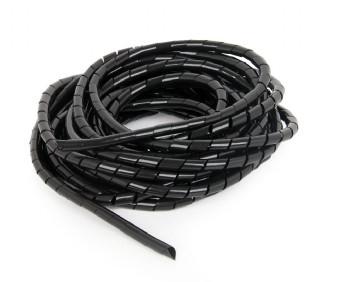 Gembird obloga spiralnog kabla od 12mm, 10m, crna