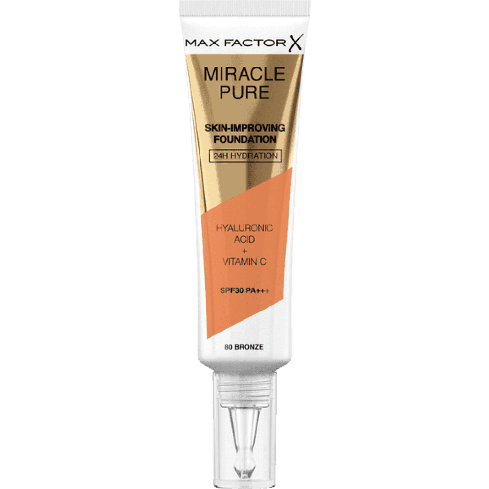 MAX FACTOR Tečni puder Miracle pure 80 Bronze