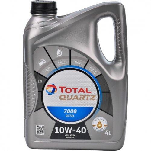 Total Quartz 7000 Diesel 10W40 Motorno ulje, 4l