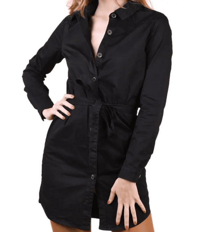 Selected image for SISTERS POINT Ženska košulja-haljina crna