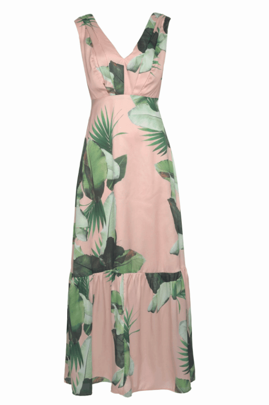 Selected image for GUESS Ženska haljina zeleno-roze