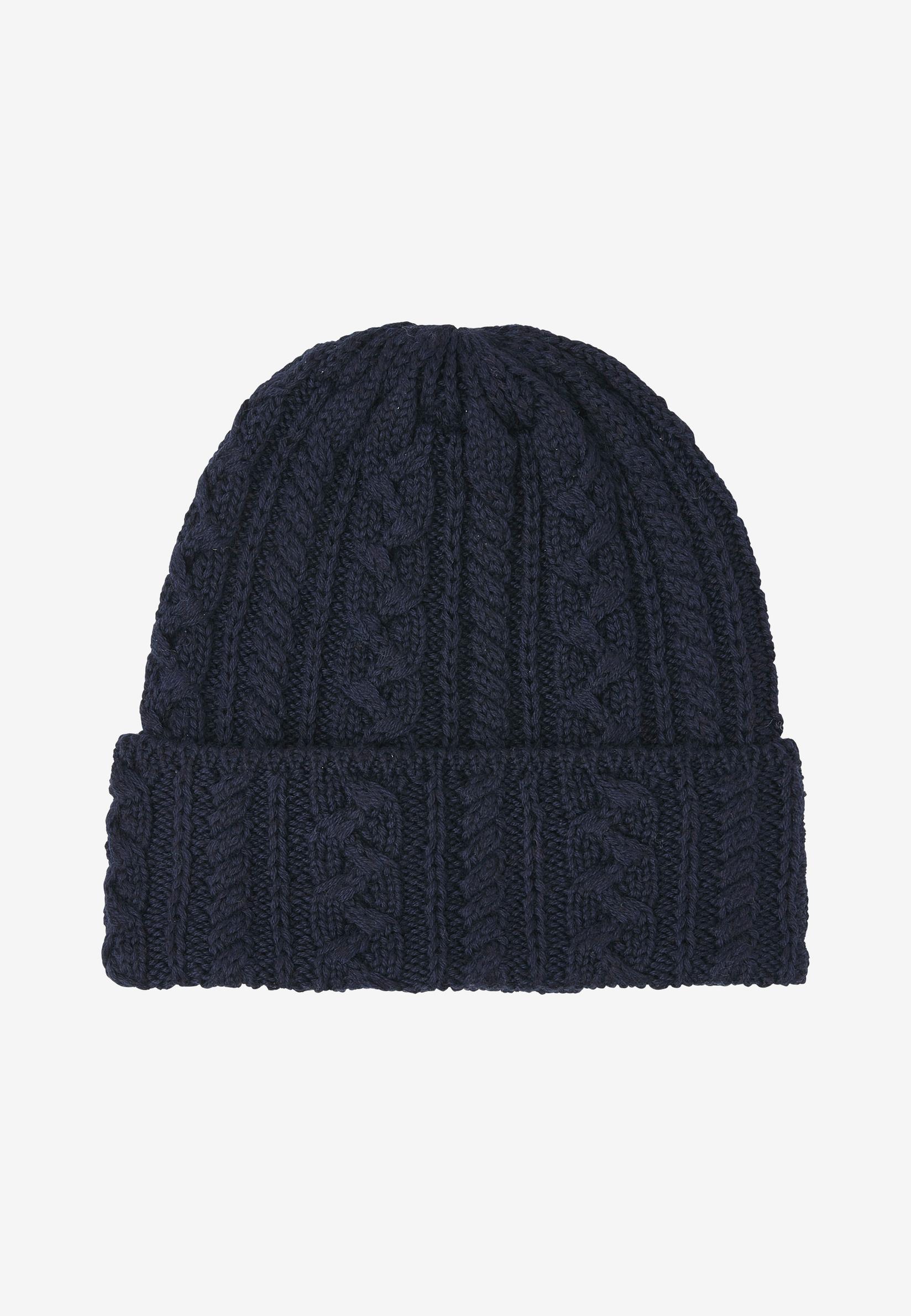 Selected image for MEXX Muška kapa Cable knitted beanie teget