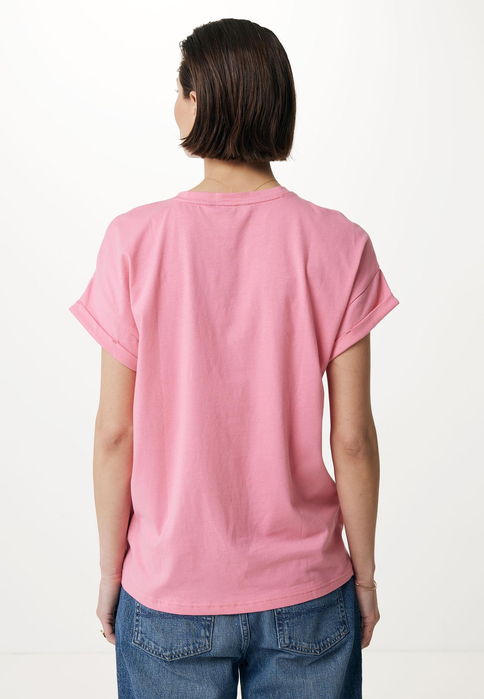 Selected image for MEXX Ženska majica sa kratkim rukavima i logom svetloroze