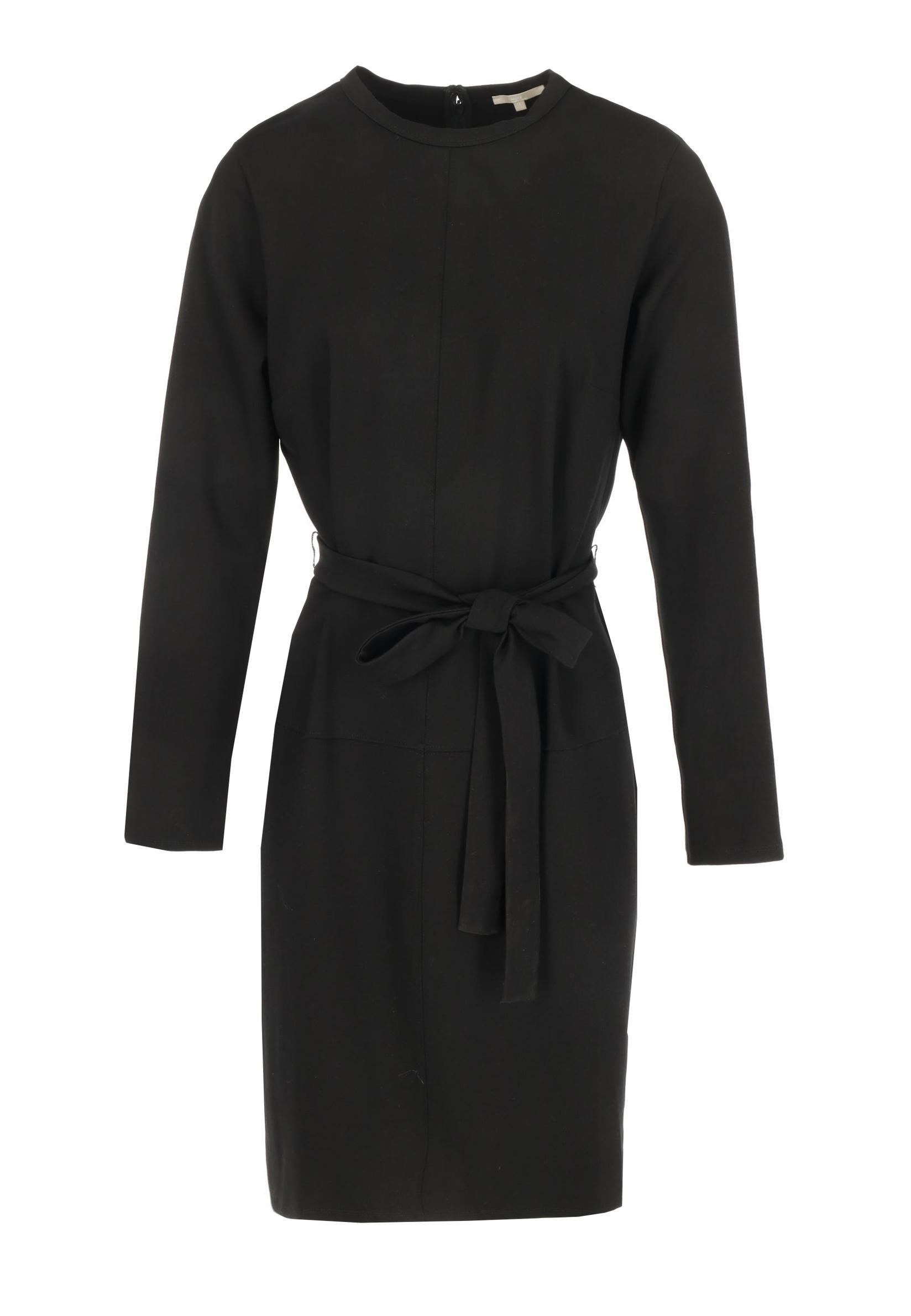 MEXX Ženska žersej haljina sa 3/4 rukavima crna