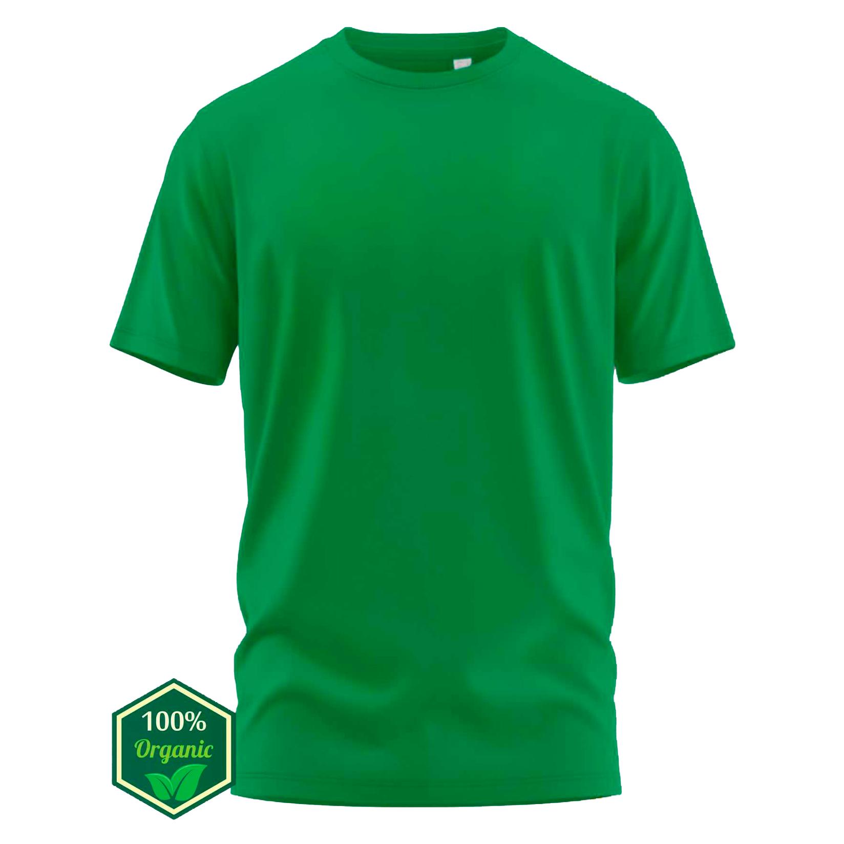 Majice Bre Muška majica kratkih rukava, Organski pamuk, Zelena